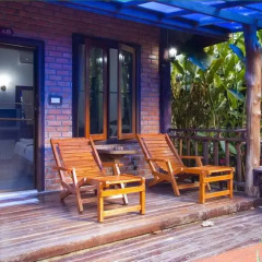 Отель Aonang Cliff View Resort 3* Улучшенное бунгало с различными типами кроватей фото 4