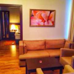 Апартаменты Apartments Gorki Gorod Krasnaya Polyana комната для гостей фото 2
