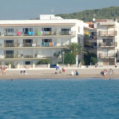 Отель Villa Service Apartamentos Aransol пляж