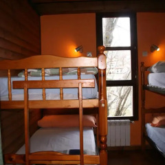 Отель Albergue Peña Castil Кровать в общем номере с двухъярусной кроватью фото 2