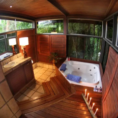 Отель Chachagua Rainforest Ecolodge 3* Стандартный номер с различными типами кроватей