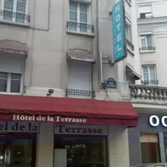 Отель Hôtel de la Terrasse Франция, Париж - отзывы, цены и фото номеров - забронировать отель Hôtel de la Terrasse онлайн вид на фасад фото 2