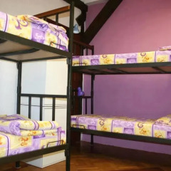 Hostel Goodnight Grooves Кровать в общем номере с двухъярусной кроватью фото 9