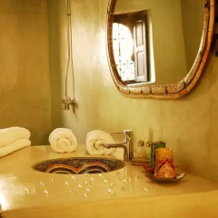 Отель Ecolodge Bab El Oued Maroc Oasis ванная