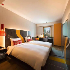 Отель ibis Styles Ambassador Seoul Gangnam 3* Стандартный номер с различными типами кроватей фото 2