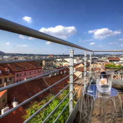 Отель Krakovska Terraces балкон
