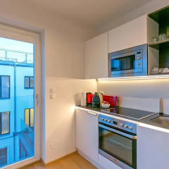 Апартаменты Wienwert Apartments Getreidemarkt Студия с различными типами кроватей фото 7