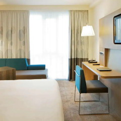 Отель Novotel London Blackfriars 4* Улучшенный номер с различными типами кроватей фото 2