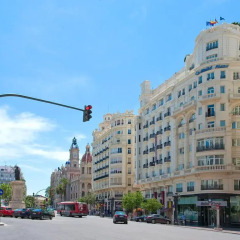 Отель Melia Plaza Valencia 4* Улучшенный номер с различными типами кроватей