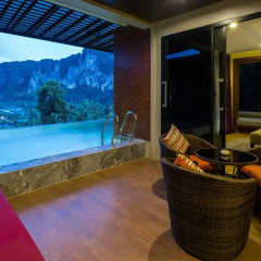 Отель Ao Nang Phu Pi Maan Resort & Spa 4* Люкс с различными типами кроватей фото 16