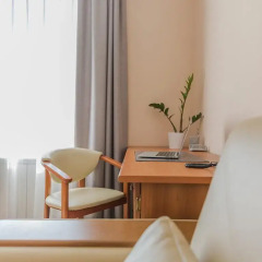 Бизнес-отель «Сибирия» 4* Номер Бизнес с двуспальной кроватью фото 9