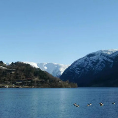 Отель Strand Fjordhotel пляж