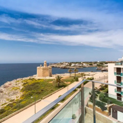 Отель Apartotel Ferrer Skyline Испания, Сьюдадела - отзывы, цены и фото номеров - забронировать отель Apartotel Ferrer Skyline онлайн балкон фото 2