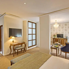 Отель Amman International 4* Представительский люкс с различными типами кроватей фото 3