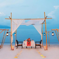 Отель Melati Beach Resort & Spa пляж фото 2