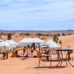 Отель Berbere Experience Марокко, Мерзуга - отзывы, цены и фото номеров - забронировать отель Berbere Experience онлайн приотельная территория фото 2
