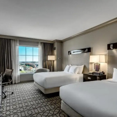 Отель Hilton Columbus at Easton 4* Номер Делюкс с различными типами кроватей
