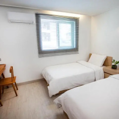 Petercat Hotel Sinchon(Hongdae) 2* Стандартный номер с 2 отдельными кроватями фото 7