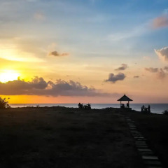 Отель Balangan Sea View Bungalow пляж фото 2