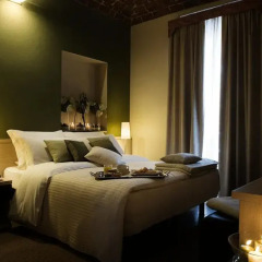 Отель Albergo D'italia 3* Стандартный номер с двуспальной кроватью фото 14