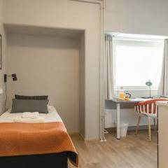 Отель Forenom Aparthotel Espoo Leppävaara Финляндия, Эспоо - отзывы, цены и фото номеров - забронировать отель Forenom Aparthotel Espoo Leppävaara онлайн комната для гостей