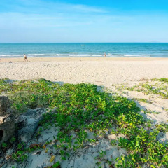 Отель Local Beach Homestay пляж