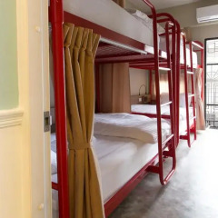 D Hostel Bangkok Кровать в общем номере фото 17