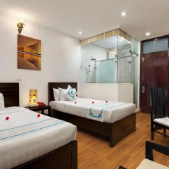 Hanoi Focus Boutique Hotel 3* Семейный номер Делюкс разные типы кроватей фото 8
