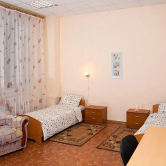 Гостиница Серый Лис Стандартный номер 2 отдельные кровати фото 3