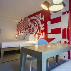 Отель Radisson RED Brussels 4* Студия с разными типами кроватей фото 5