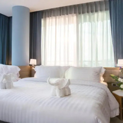 Отель BlueSotel Krabi Ao Nang Beach 4* Семейный номер Делюкс с различными типами кроватей фото 5