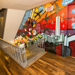 Отель Explore Hotel and Hostel США, Юнион Сити - 6 отзывов об отеле, цены и фото номеров - забронировать отель Explore Hotel and Hostel онлайн гостиничный бар