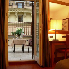 Hotel Delle Nazioni 4* Улучшенный номер с различными типами кроватей фото 2