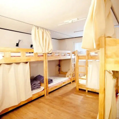 Отель Crossroad Backpackers Hongdae Кровать в женском общем номере с двухъярусной кроватью фото 15