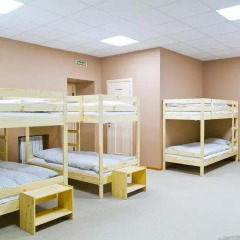 Hostel Tsentralny Кровать в мужском общем номере с двухъярусной кроватью