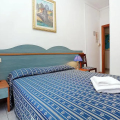 Отель Albergo Athena 3* Стандартный номер с различными типами кроватей фото 8