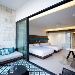 Отель Grand Hyatt Playa Del Carmen Resort Package 5* Номер с различными типами кроватей фото 20