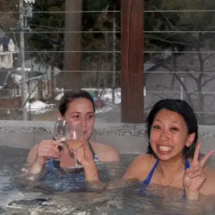 Отель Bears Den Mountain Lodge Хакуба бассейн фото 2