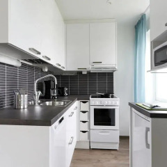 Апартаменты Forenom Serviced Apartments Helsinki Lapinlahdenkatu Апартаменты разные типы кроватей фото 5