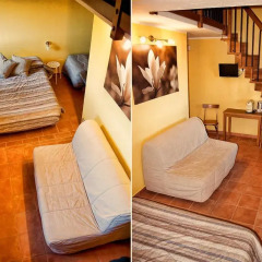 Отель Agriturismo Ai Guiet Бальдиссеро-Торинезе комната для гостей