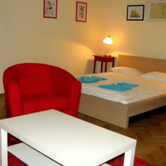 Апартаменты Királyi Apartment комната для гостей фото 2