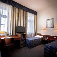 Hotel Tumski 3* Стандартный номер с 2 отдельными кроватями фото 3
