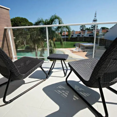 Отель Obidos Lagoon Wellness Retreat 4* Апартаменты разные типы кроватей фото 49