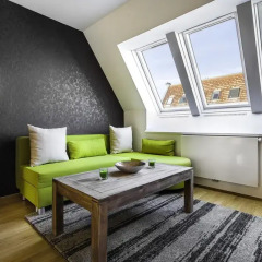 Апартаменты Abieshomes Serviced Apartments - Messe Prater Апартаменты с различными типами кроватей фото 6