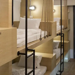 Luz Hostel Кровать в общем номере фото 6