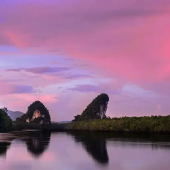 Отель The River Scene Hotel Таиланд, Краби - отзывы, цены и фото номеров - забронировать отель The River Scene Hotel онлайн приотельная территория фото 2