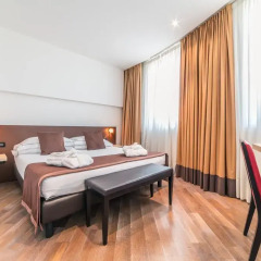Отель Airporthotel Verona Congress & Relax 4* Стандартный номер с двуспальной кроватью фото 2
