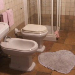 Отель Il Casale Dell'Acquabona Монтефано ванная