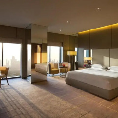 Отель Hyatt Regency Dubai Creek Heights 5* Стандартный номер с различными типами кроватей фото 10