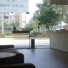 Отель Aura Park Fira Barcelona Апартаменты Премиум с различными типами кроватей фото 20